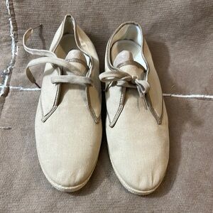 Men’s Artno Tan Canvas Casual Shoes Size EUR 45 US 12